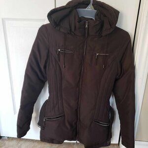 Brown Long Ricki's winter coat size s/p